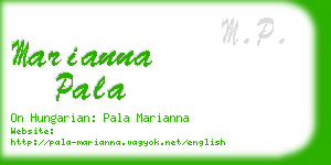 marianna pala business card